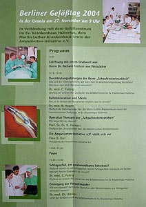 Progammflyer 1. Gefäßtag