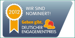 Nominierung für den Deutschen Engagementpreis