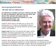 Diabetischer Fuss Interview Amputierten Initiative e.V.